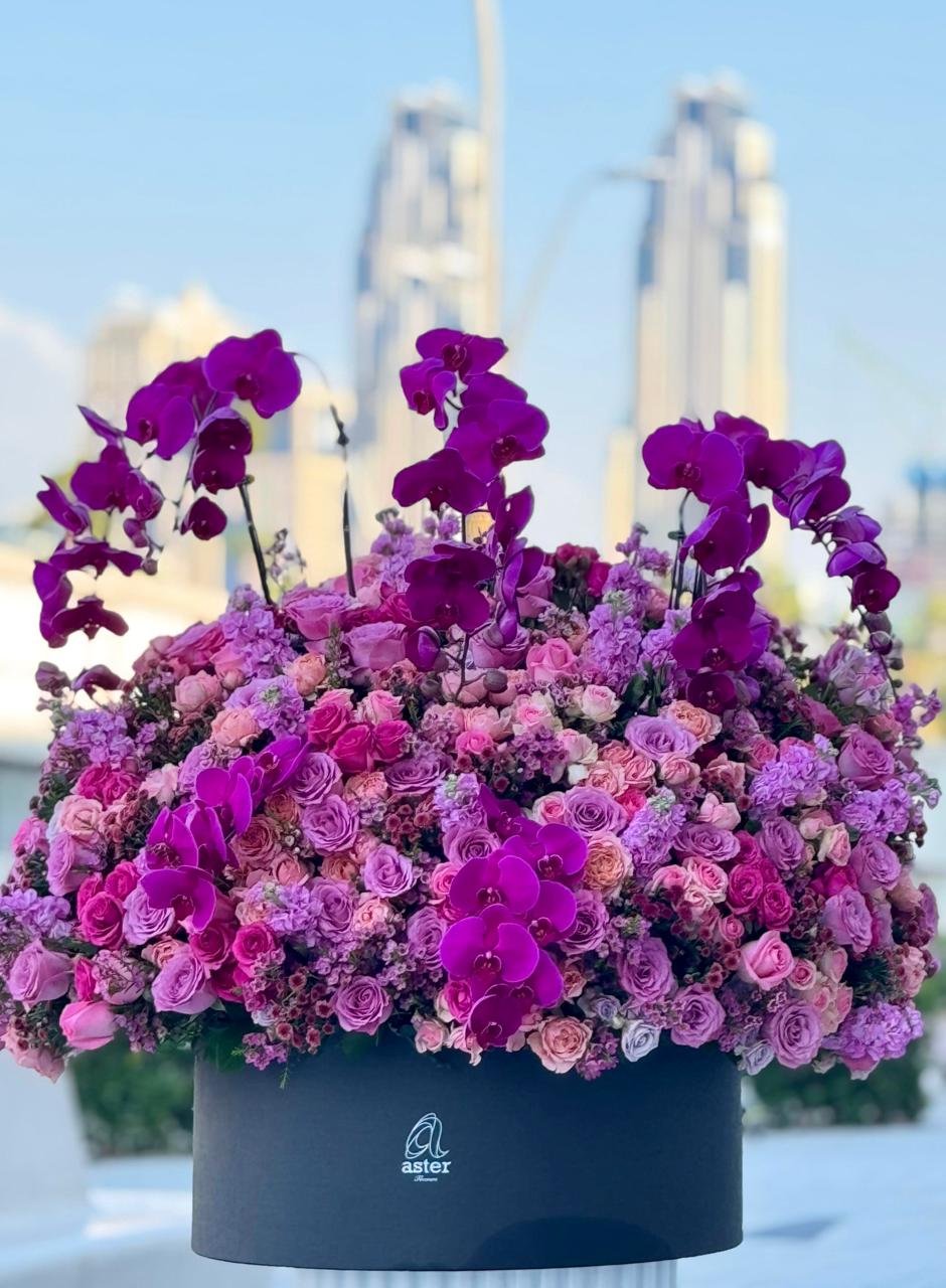 Enchanted Violet Garden